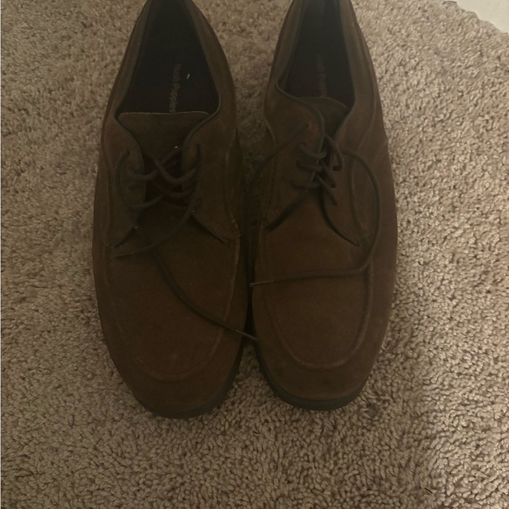 Hush Puppies Men's Dark Brown Oxfords